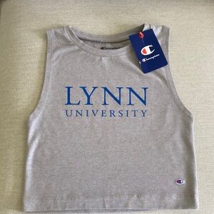 Champion Lynn University Youth Muscle Tee Shirt - Size Medium. NEW